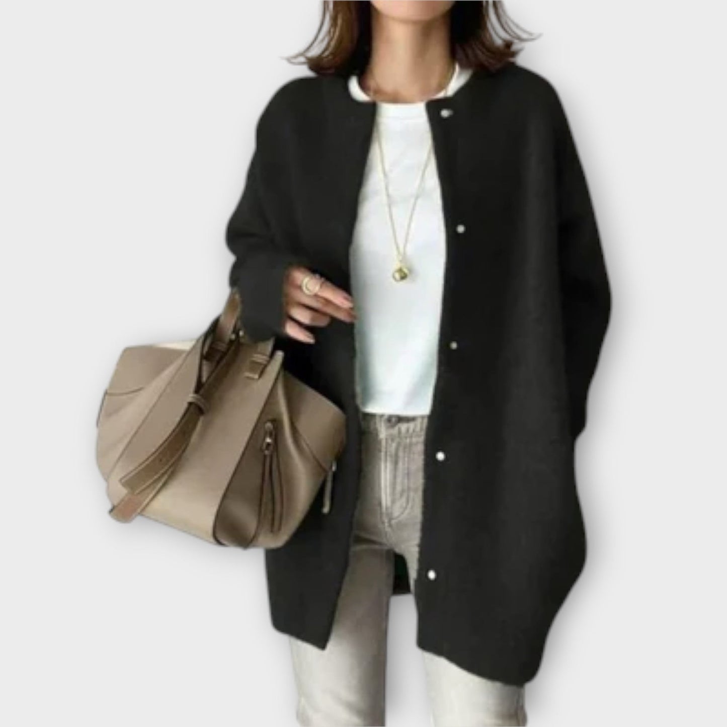 Lilly™ – Elegantti Rento Neuletakki